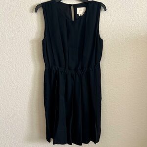 Kate Spade Pleated Black Dress